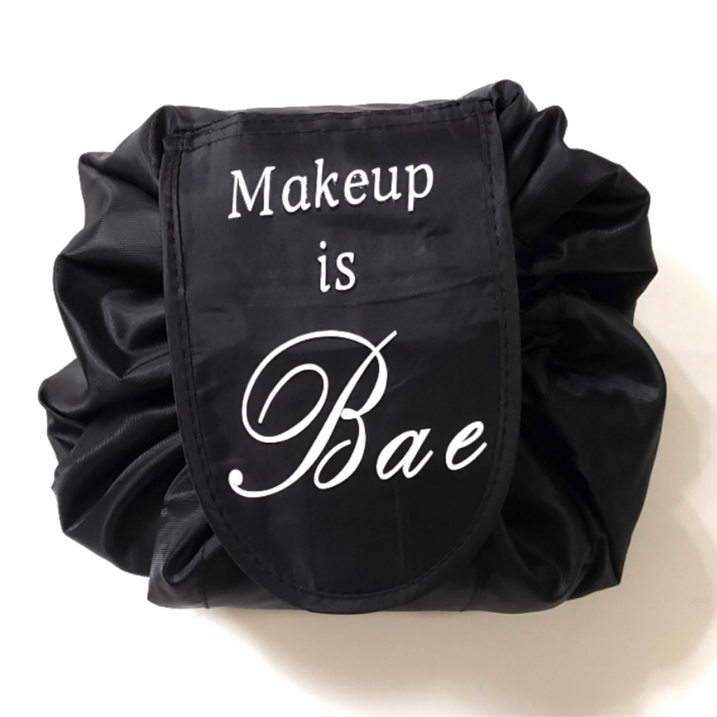 "MAKEUP IS BAE"  COSMETIC POUCH